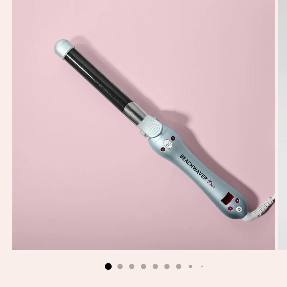 Beachwaver Pro Hair Curler - Black and Silver